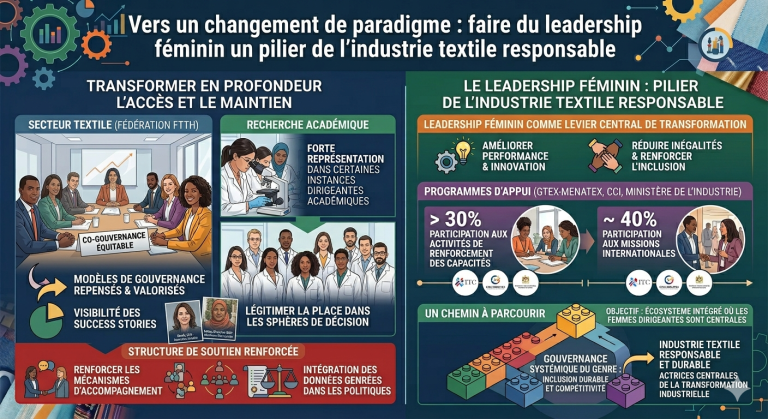 Leadership féminin pilier du secteur textile
