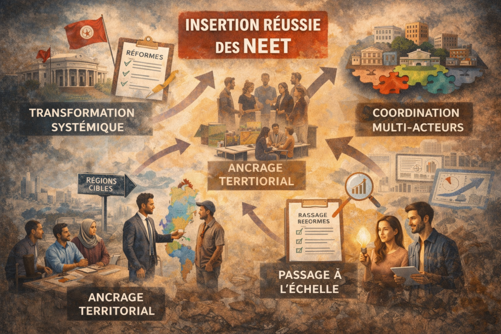 Stratégies pour l'insertion des NEET